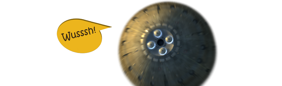 Correct & fast motion blur